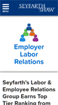 Mobile Screenshot of employerlaborrelations.com